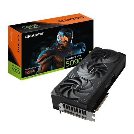 Gigabyte NVIDIA GeForce RTX 5090 Windforce Overclockée avec Triple Ventilateur Carte Graphique